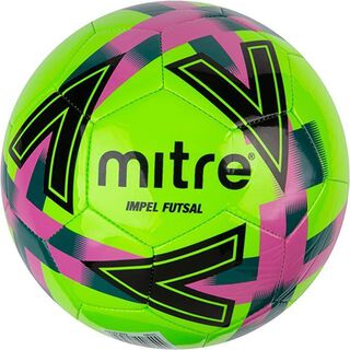 Balón Impel Futsal Mitre Verde Fluor/Rosado/Negro,hi-res