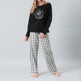 Pijama Pantalon Y Polera,hi-res