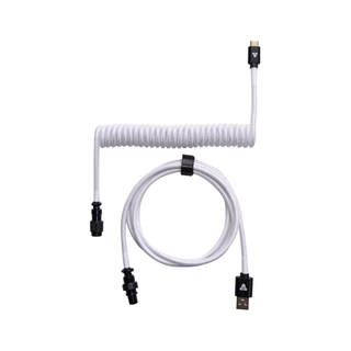 Cable para Teclado Fantech AC701 Coiled USB-C White,hi-res