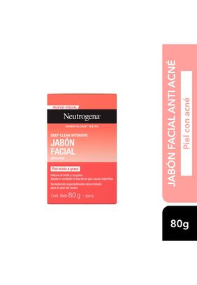 Jabón Facial En Barra Neutrogena® Deep Clean Intensive® 80G,hi-res