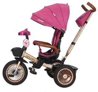 Triciclo para niños voyage golden  pink,hi-res