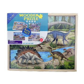 Puzzle Infantil Dinosaurios 4 en 1 Rompecabeza ,hi-res