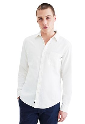 Camisa Hombre Original Button-Up Slim Fit Blanco A1114-0107,hi-res