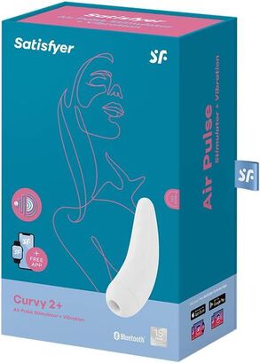 Vibrador Satisfyer Curvy 2 Estimulador De Clítoris Con App,hi-res