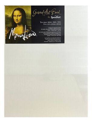Tablero Rígido De Arte Gessoed Mona Lisa 22.5x30cm,hi-res
