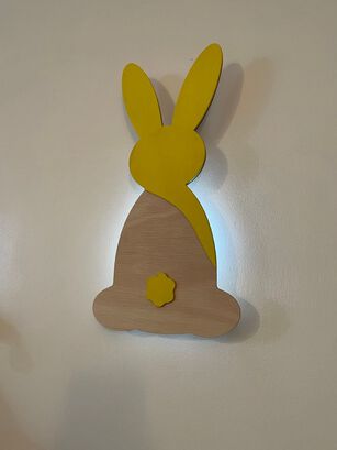Lámpara Espantacuco de Conejo,hi-res
