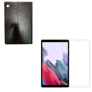 Funda + Lamina Para Tablet Samsung Tab A8 SM-X200 10.5 Negro,hi-res