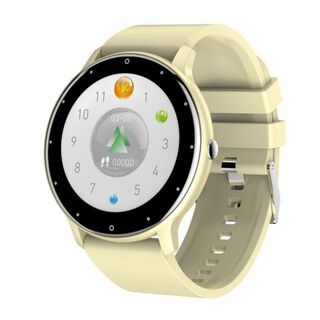 SmartWatch Reloj Inteligente Bluetooth ZL02 Pantalla Full Touch - Beige,hi-res