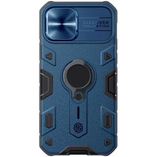 Carcasa Antishock Armor Azul + Lámina Compatible iPhone 12,hi-res