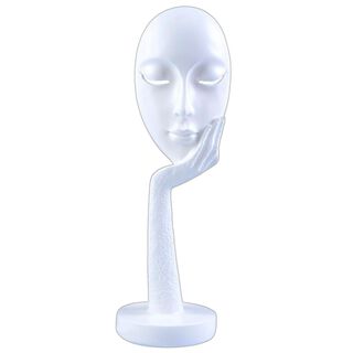 Figura Decorativa Mascara Blanca,hi-res