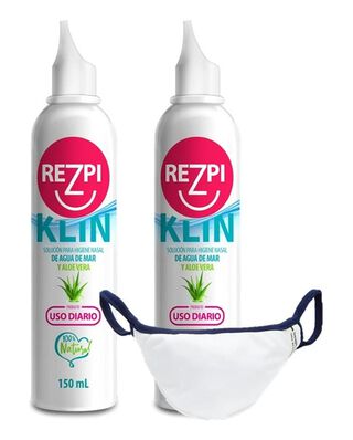 2 X Rezpiklin - Spray Nasal Natural + Mascarilla Con Cobre,hi-res