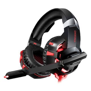 Audifonos Gamer Onikuma K2 Pro Black Red,hi-res