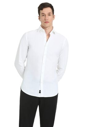 Camisa Hombre Crafted Slim Fit Blanco A4285-0003,hi-res