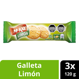 Galletas MCKAY® Limón 120g Pack X3,hi-res