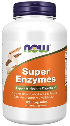 Now Foods Super Enzimas 180 cápsulas,hi-res