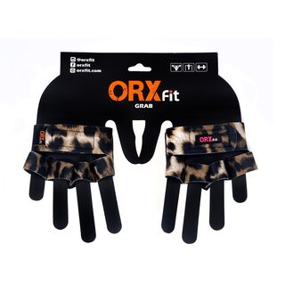 Guantes de entrenamiento pesas gym ORXFIT leopard,hi-res