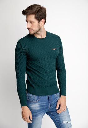 Sweater Oklahoma Green,hi-res