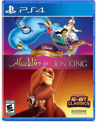 Disney Classic Games Aladdin And The Lion King - Ps4 Físico - Sniper,hi-res