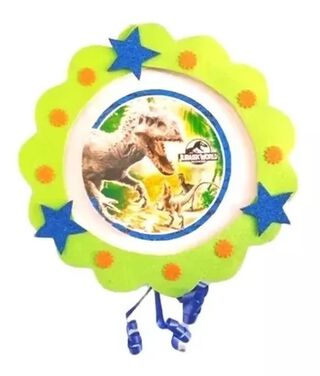 Piñata Infantil Temática Dinosaurio Jurassic,hi-res
