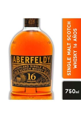 Whisky Single Malt Aberfeldy 16 años 750cc 1 Unidad,hi-res
