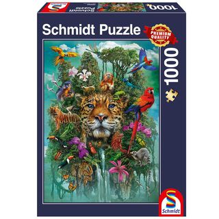 Puzzle 1.000 piezas Animales,hi-res