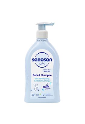 Gel de Baño y Shampoo para Bebé (2 en 1)  Sanosan - 500ml,hi-res