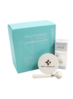 Set cuidado facial Niacinamida y Retinol + masajeador,hi-res