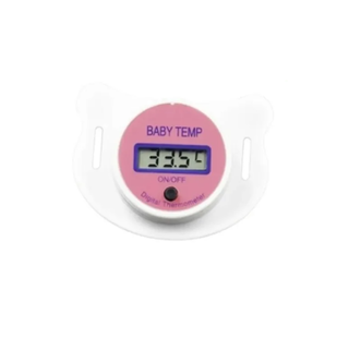 Termometro Digital Chupete Para Bebes rosado,hi-res