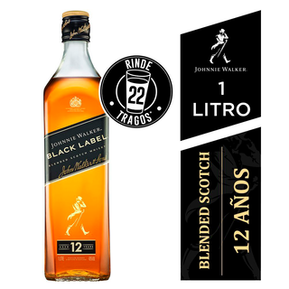 Whisky Johnnie Walker Black Label 40° 1000Cc,hi-res