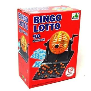 Bingo Lotto Tombola 12 Cartones 90 Numeros,hi-res
