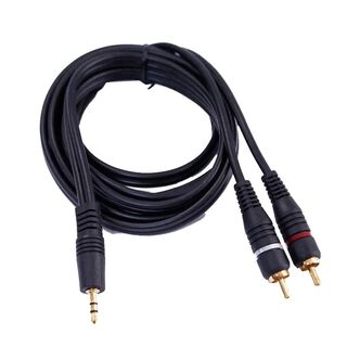 Cable De Audio Plug 3.5mm A Rca Mod:9182 - 5mt Audio Hifi,hi-res