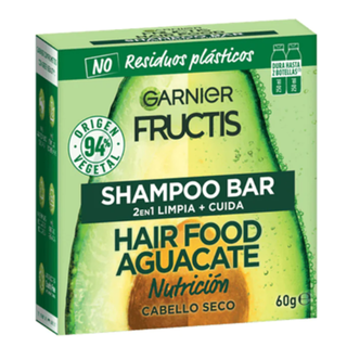 Fructis Hair Food Aguacate Shampoo Barra 60gr,hi-res