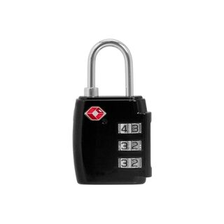 Candado Seguridad Para Bolsos Y Maletas Con Clave Negro - PuntoStore,hi-res