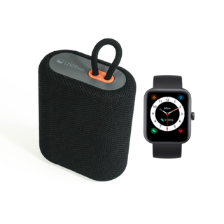 Pack Black Smartwatch Live 206 42mm + Parlante BT Tune Up,hi-res
