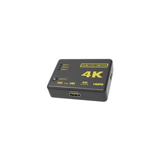 HDMI Switch 3 en 1 Salida 4K Con Control Remoto Tecnolab ,hi-res