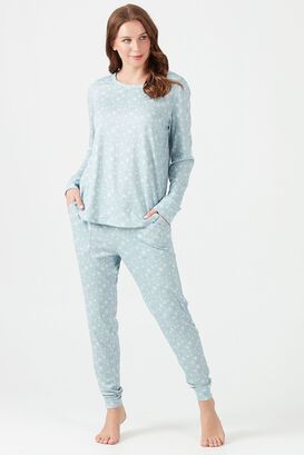 Pijama de mujer Gante Celeste,hi-res