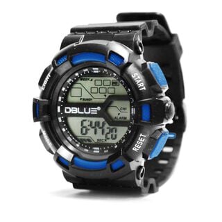 Reloj Digital Deportivo Pantalla Led Funcion Alarma Azul Dblue,hi-res