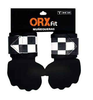 Muñequeras Orx  Black & White - Orxfit,hi-res