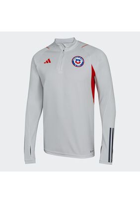 Polerón Chile 2023 Entrenamiento Nuevo Original Adidas,hi-res