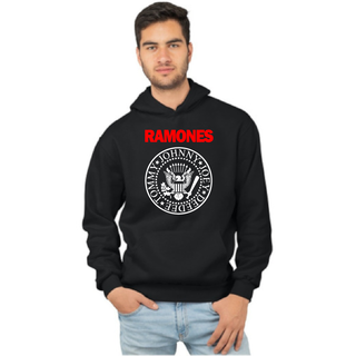 Polerón Estampado de Ramones, Grupo de Rock,hi-res