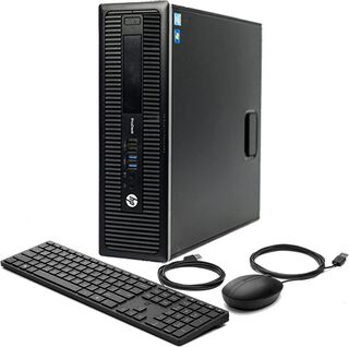 PC HP Elitedesk 800 G2 SFF (i7-6ta 8GB 500GB) + Teclado & Mouse Reacondicionado Grado A,hi-res