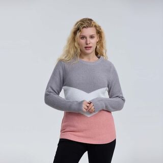 Sweater Mujer Tejido Casual Gris Fashion´s Park,hi-res