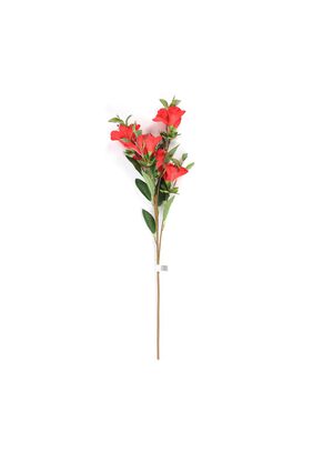 Flor Rododendro Artificial Rojo 71Cm,hi-res