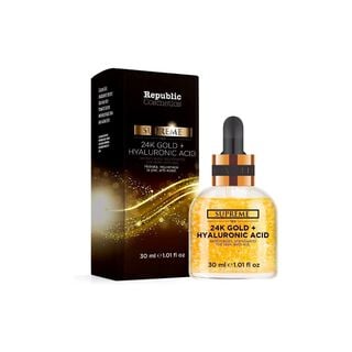 Serum Supreme 24K Gold + Ácido Hialurónico Republic Cosmetics,hi-res
