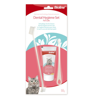 Kit De Higiene Dental Para Gatos Cepillo De Dientes Y Pasta ,hi-res