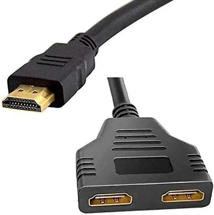  Cable adaptador divisor HDMI macho a HDMI hembra dual