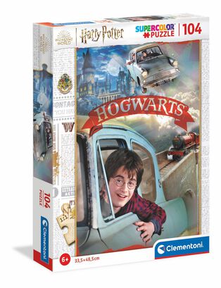 Puzzle 104 piezas Harry Potter Hogwarts,hi-res