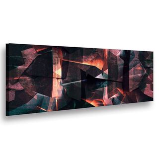 Canvas 90x45 cms Abstract Pink,hi-res
