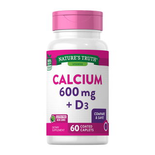 Calcio 600 mg + Vitamina D3 - 60 comprimidos,hi-res