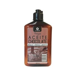 Aceite chocolate masaje linfático hidratante 250ml,hi-res